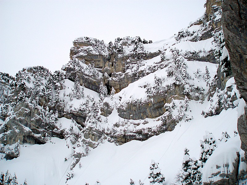 #11 Tour percée : L Tour percée : L'itinéraire de descente.