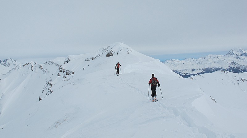 #9 Sur la crête : menant à la Croix de Bagnaz Sur la crête : menant à la Croix de Bagnaz