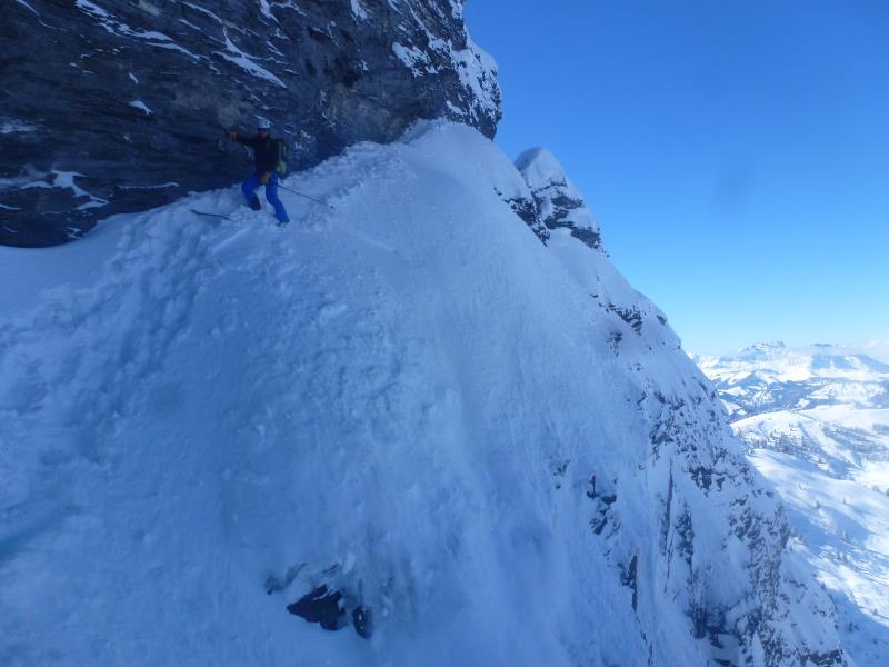 #24 Aiguille croche Face N : On rechausse Aiguille croche Face N : On rechausse
