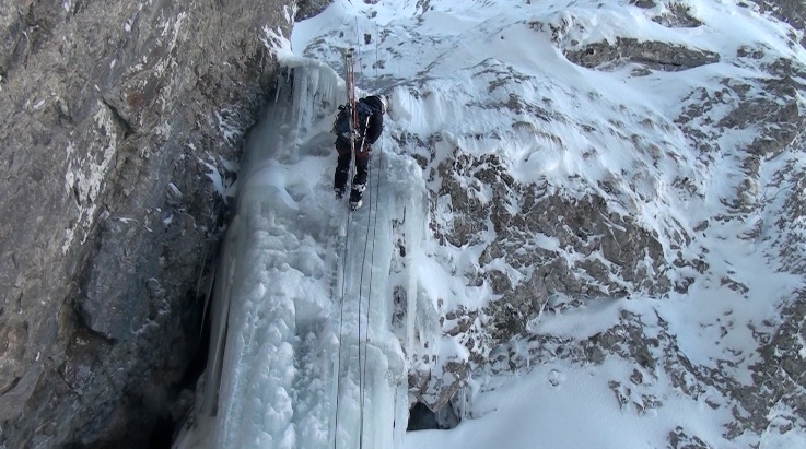#10 Ludo : Descente de la cascade de glace Ludo : Descente de la cascade de glace