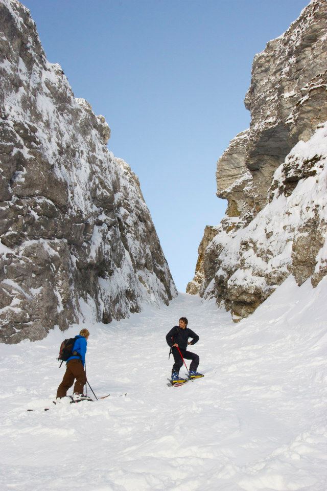 #2 Bas du couloir : dans le Coillu bien tracées Bas du couloir : dans le Coillu bien tracées