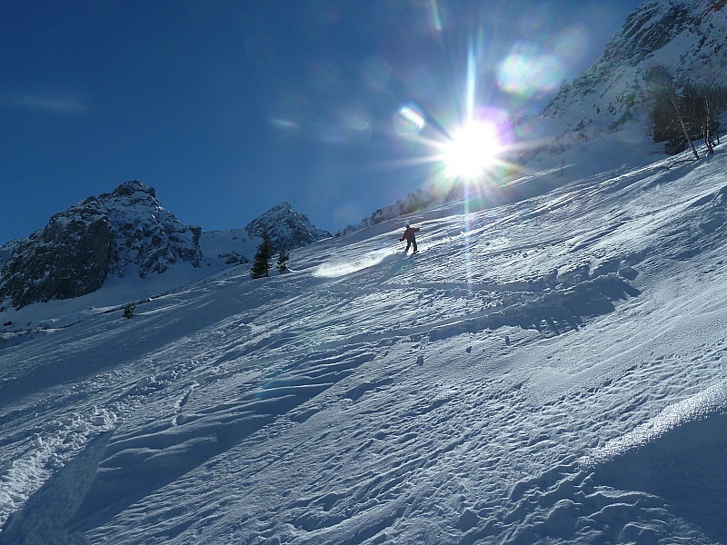 #6 Le dessert : poudre avec fine pellicule durcie dans la nuit qui refondait au soleil... Le dessert : poudre avec fine pellicule durcie dans la nuit qui refondait au soleil...