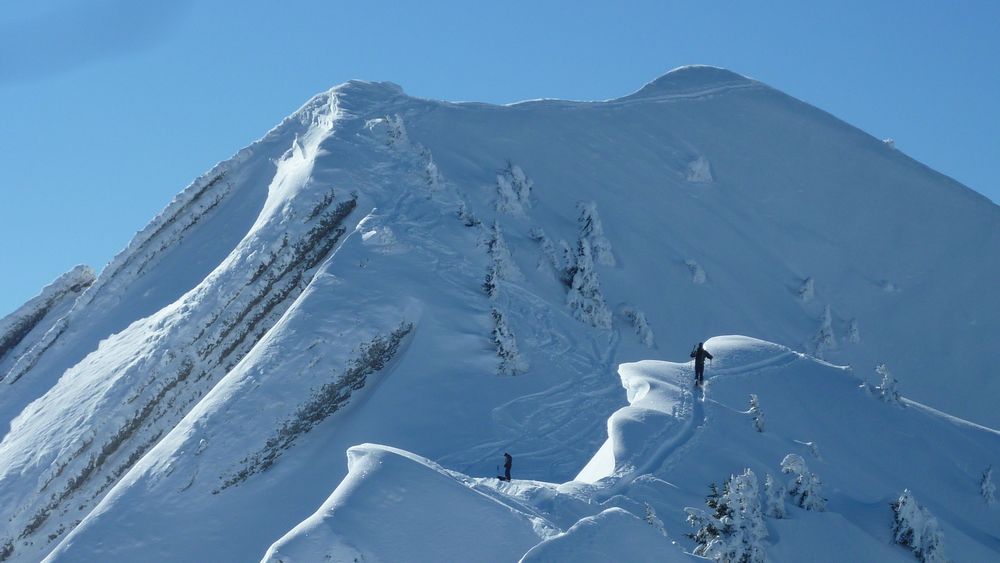 #5 Pointe des Arlicots : le sommet est en vue Pointe des Arlicots : le sommet est en vue