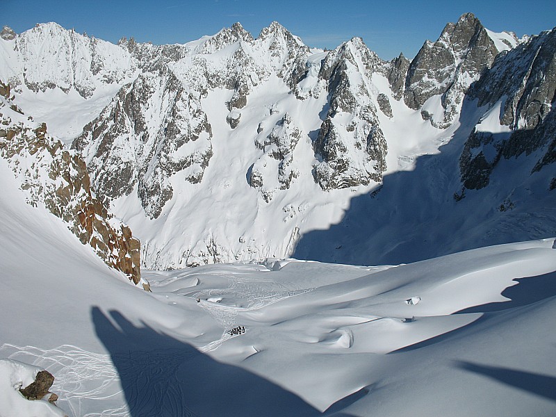 Brèche Puiseux : Vue imprenable depuis le col