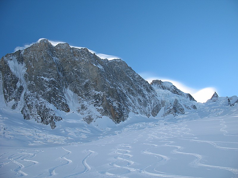 Brèche Puiseux : Les Grandes Jorasses