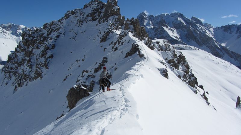 #1 Au col du Sanglier : Premier dépautage de la journee Au col du Sanglier : Premier dépautage de la journee