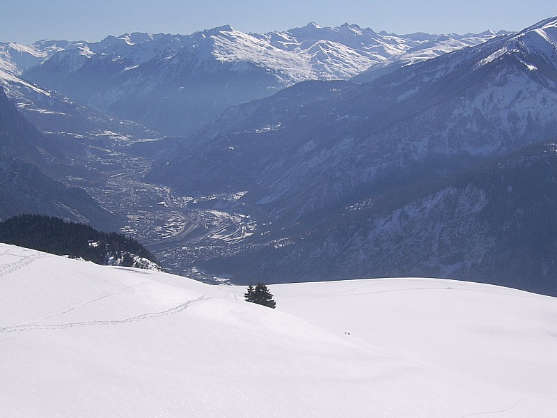 #4 en se retournant : point de vue sur la maurienne en se retournant : point de vue sur la maurienne