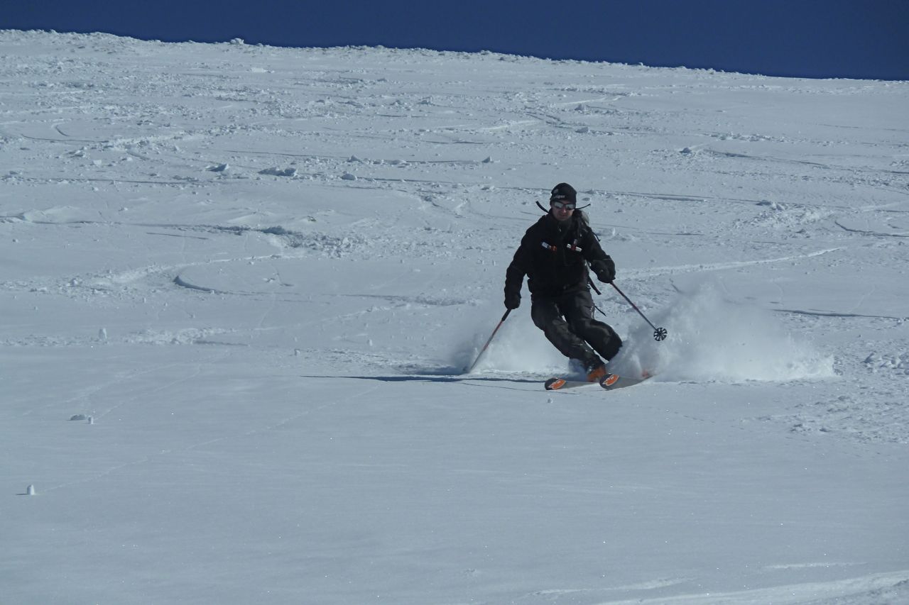 #3 descente face ouest : de la balle !! descente face ouest : de la balle !!