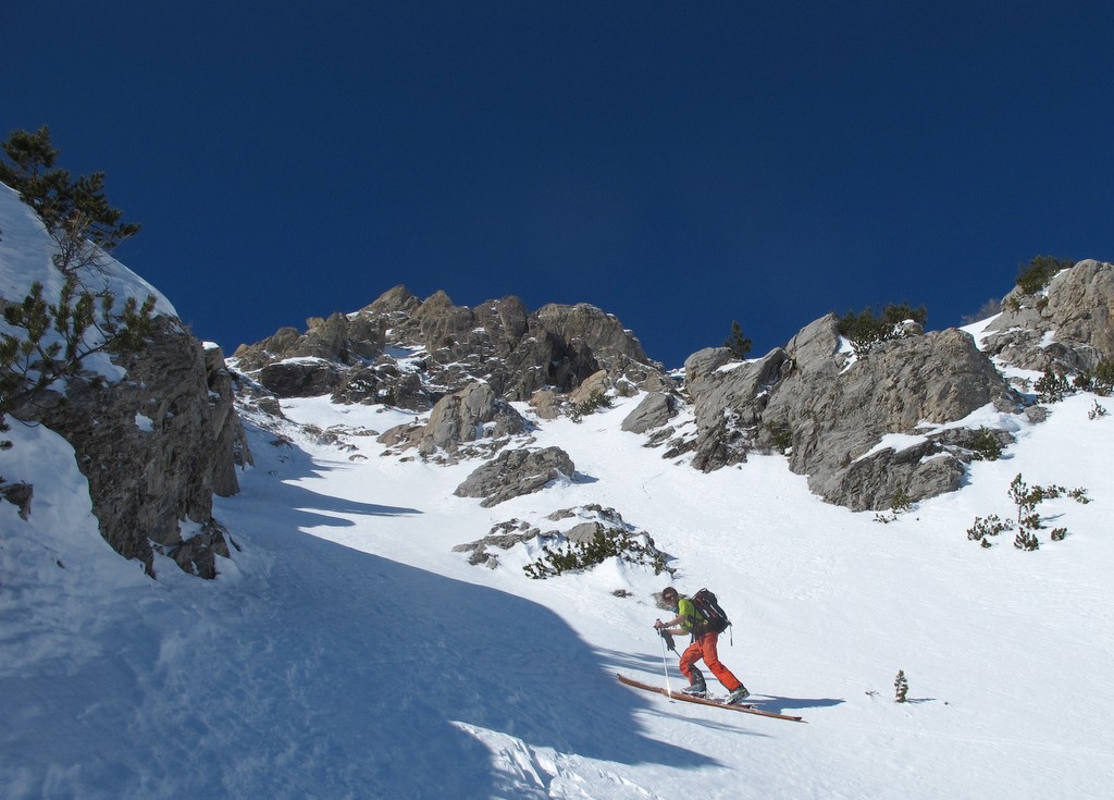 #2 Le petit couloir d Le petit couloir d'accès... : ...à la pente supérieure