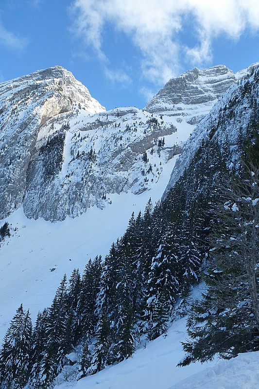 #1 petit bargy combe nord : vue sur la combe nord petit bargy combe nord : vue sur la combe nord