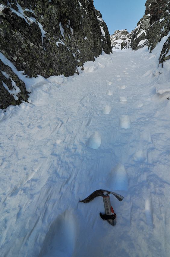 #3 Amet rouge couloir en S : Juste la bonne largeur pour les skis Amet rouge couloir en S : Juste la bonne largeur pour les skis
