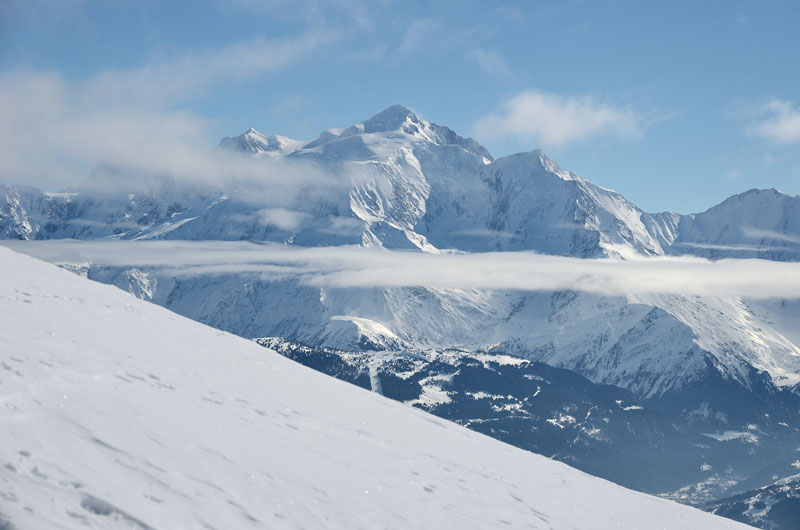 #3 La Bosse bizarre ce matin : Echarpe sur le massif La Bosse bizarre ce matin : Echarpe sur le massif