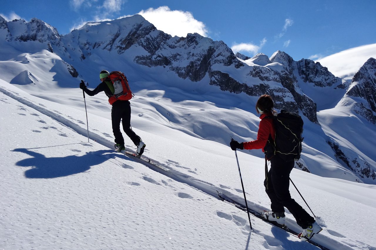 #11 Jean-Louis et Valérie : Face à la Pointe du Creux Noir. Jean-Louis et Valérie : Face à la Pointe du Creux Noir.