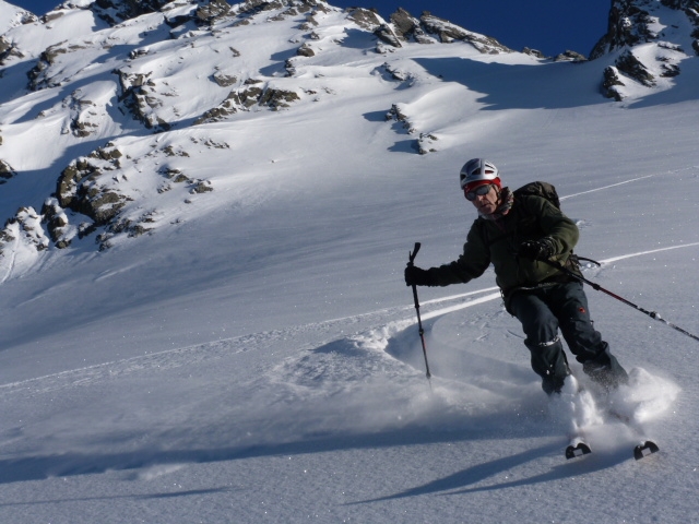 #28 Roc de Blanchon : Superbe neige malgré nos jambes un peu fatiguées Roc de Blanchon : Superbe neige malgré nos jambes un peu fatiguées