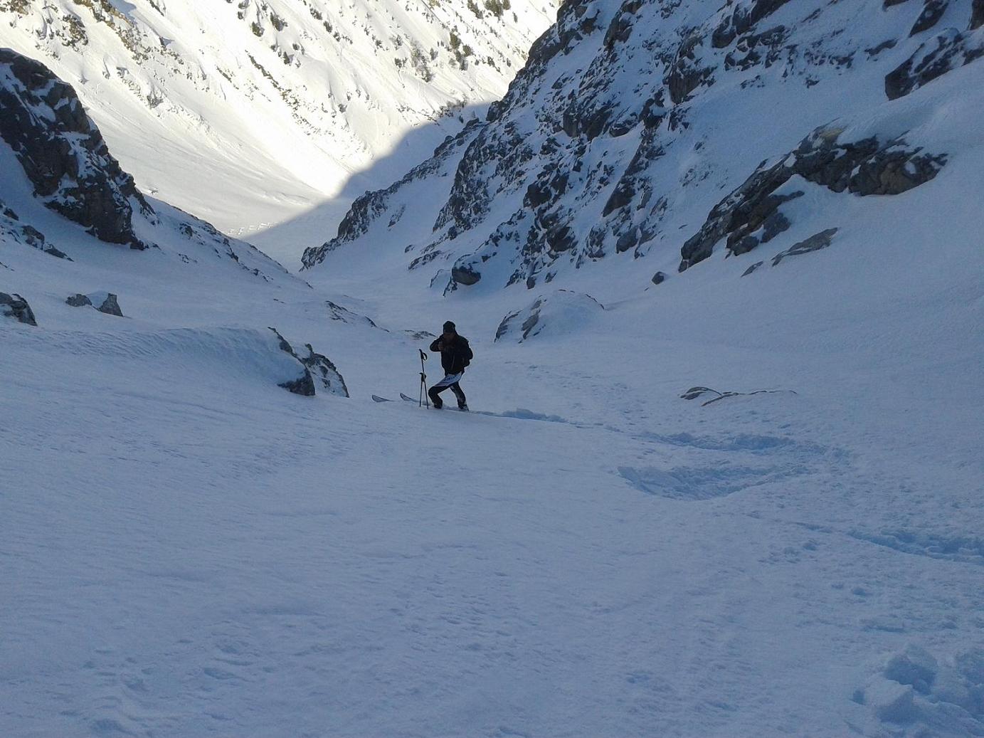 #2 mi couloir 1 : juste avant les rochers affleurants - romain mi couloir 1 : juste avant les rochers affleurants - romain