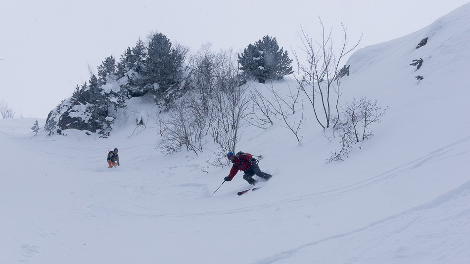 #19 Sous le Crêt de la Charité : petite chute de neige mais bonne visi Sous le Crêt de la Charité : petite chute de neige mais bonne visi
