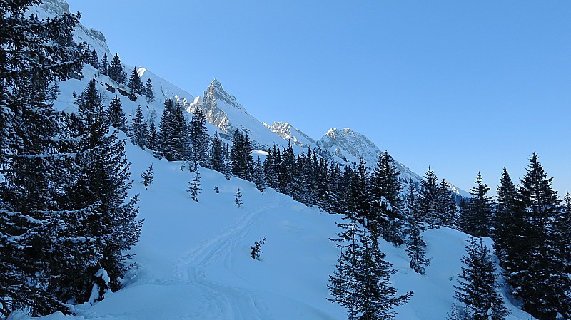 #2 Charvet : Sortie du goulet, trace tranquille pendant un moment Charvet : Sortie du goulet, trace tranquille pendant un moment