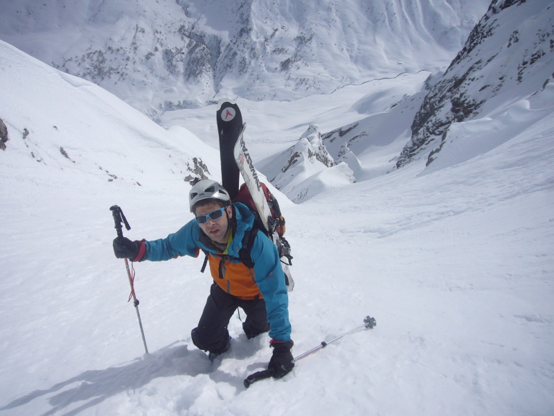 #5 Roche Nue : Enfin un peu de pente et de jolies perspectives Roche Nue : Enfin un peu de pente et de jolies perspectives