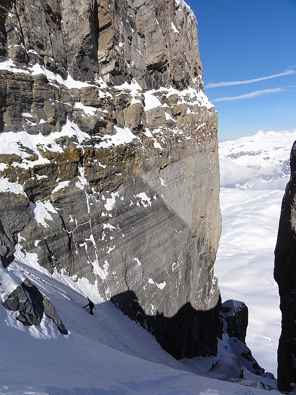 #7 Le couloir de la Mitraille : Cherchez le skieur Le couloir de la Mitraille : Cherchez le skieur