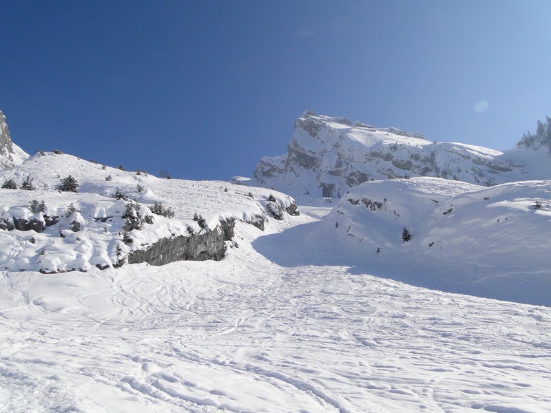 #4 goulet grand crêt : Bosselé à la descente. goulet grand crêt : Bosselé à la descente.