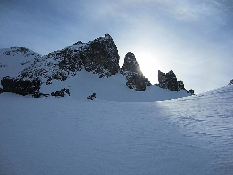 #2 soleil : et contre jour sur ce rocher qui nous change des Aravis..! soleil : et contre jour sur ce rocher qui nous change des Aravis..!
