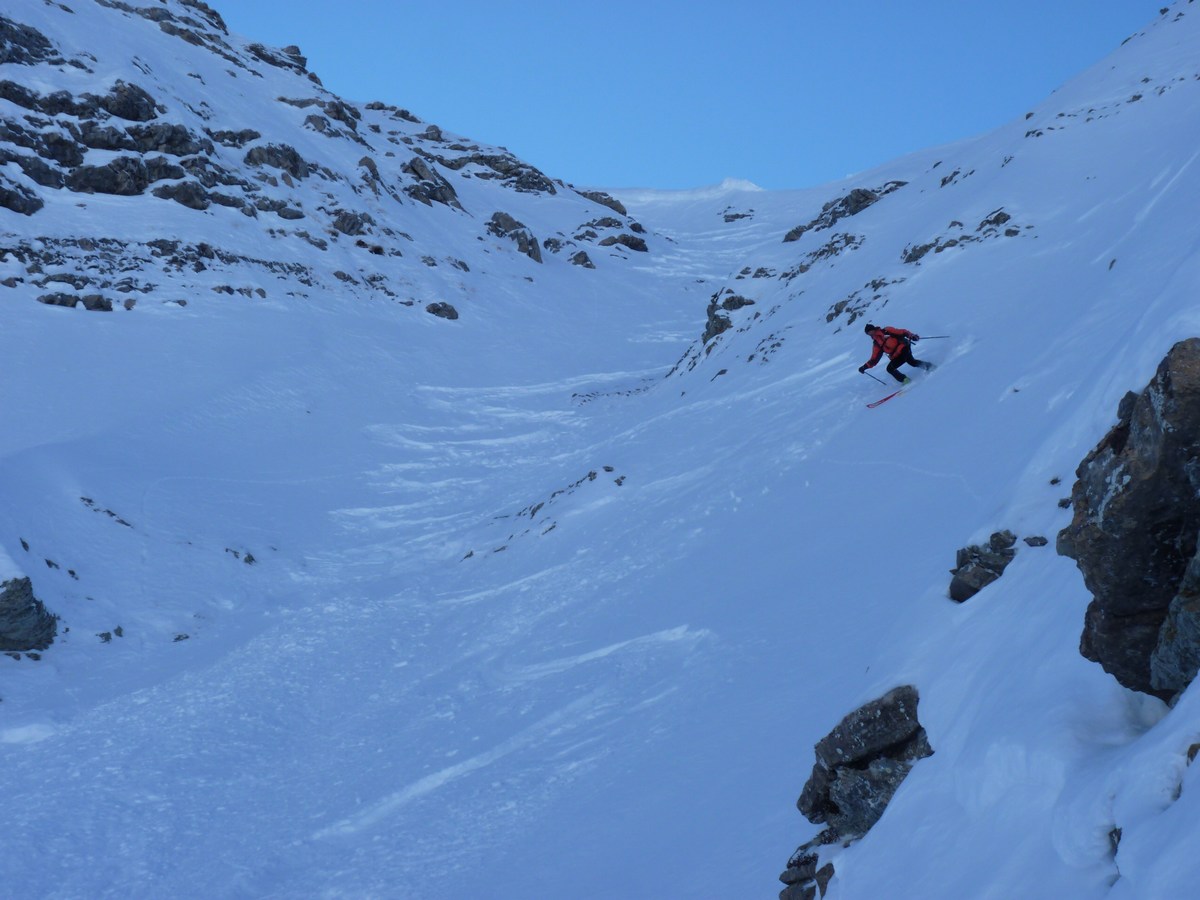#1 Couloir nord ouest de Piolit : Quant ça ne touche pas c Couloir nord ouest de Piolit : Quant ça ne touche pas c'est bon !