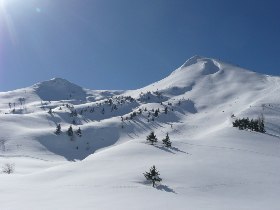 #3 Arces : En face, c Arces : En face, c'est poudre, c'est riant : qu'est-ce qu'on va aller faire dans un trou plein Nord par -10°C ?