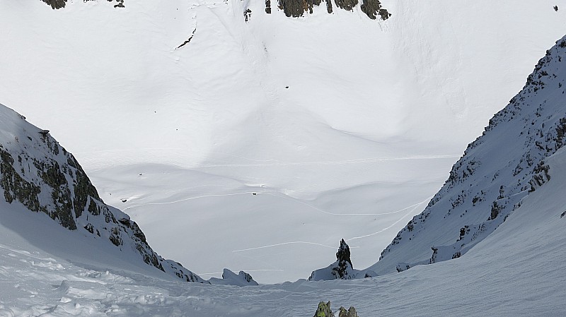 #9 Vallorin : vue plongeante sur la combde Merlet Vallorin : vue plongeante sur la combde Merlet