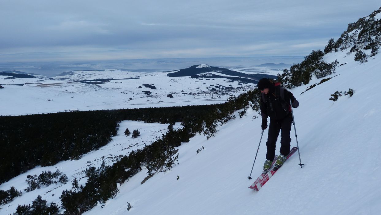 #2 Couloir sud : L Couloir sud : L'enneigement est correct