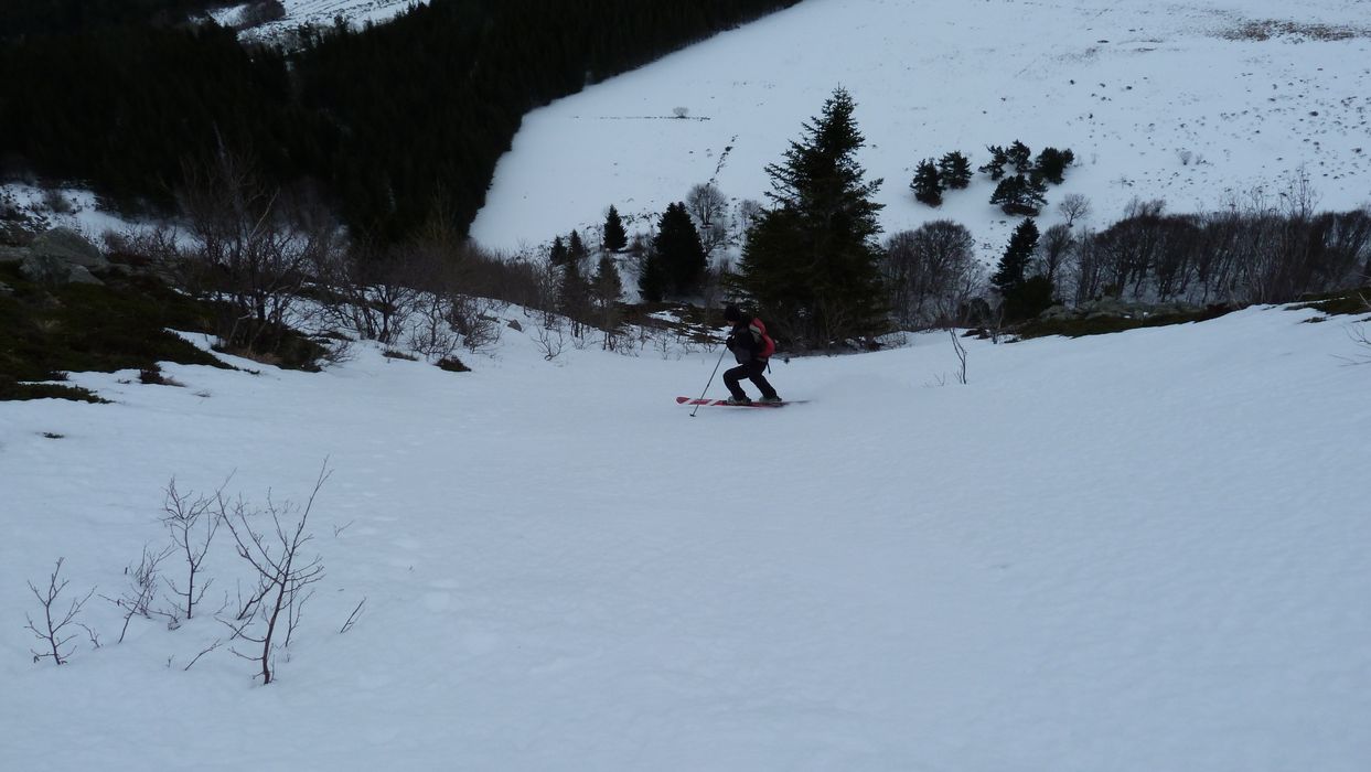 #6 Couloir Est de l Couloir Est de l'antécime : En bas çà s'élargit