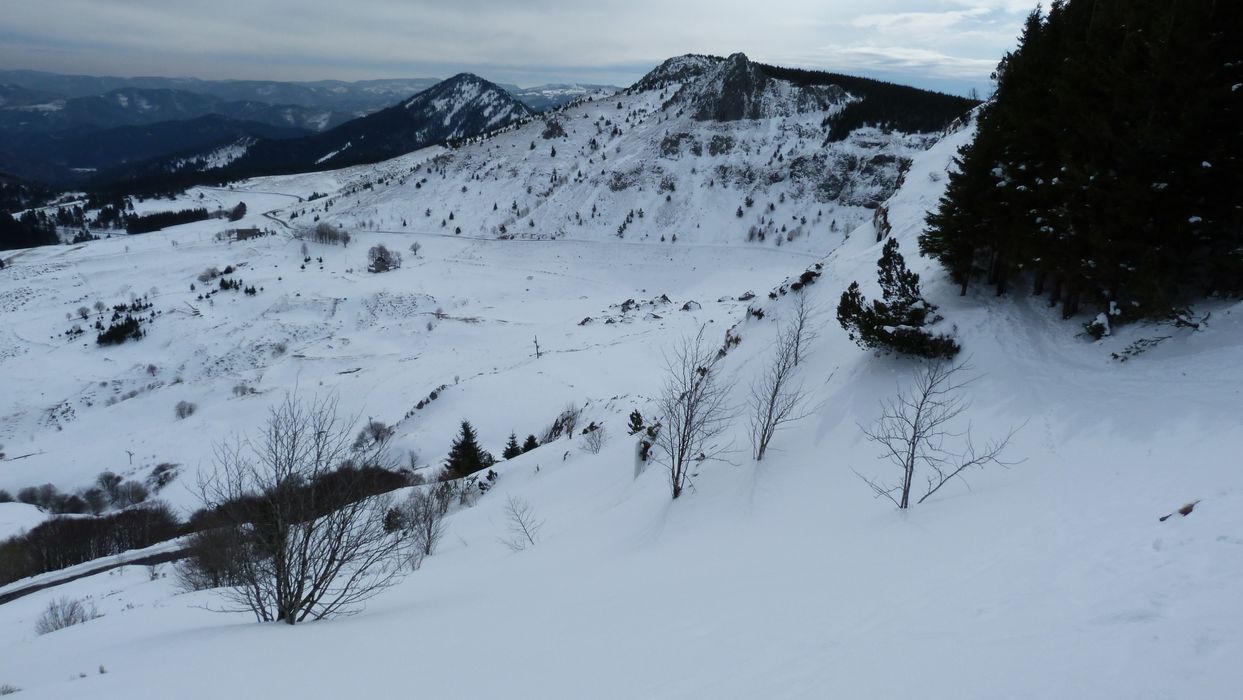 #8 Haut du Cirque : Sur des pentes encore non tracées Haut du Cirque : Sur des pentes encore non tracées