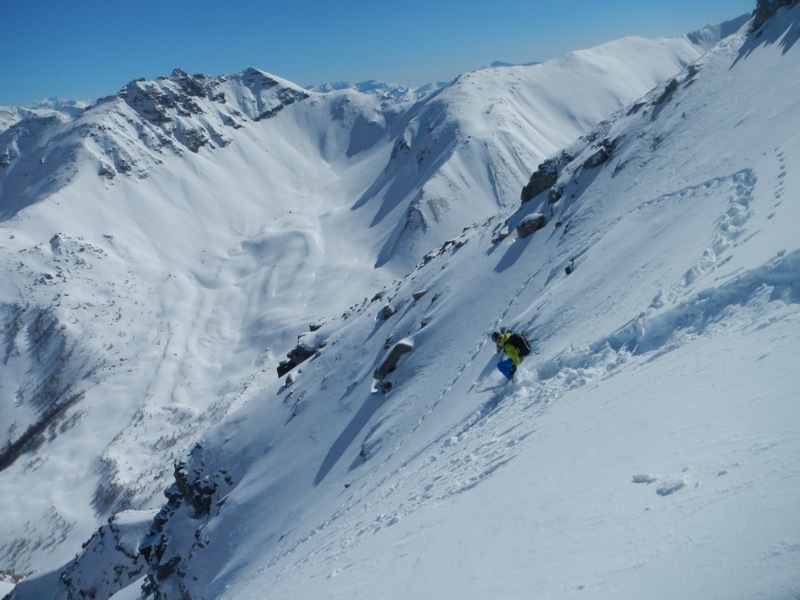 #3 Mais le banquet c Mais le banquet c'est par là : premiers virages dans une neige qui fuit un peu