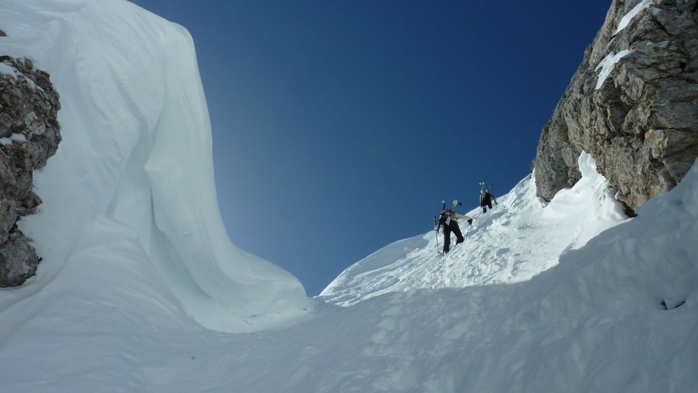 Sortie : on sort du chorum du haut