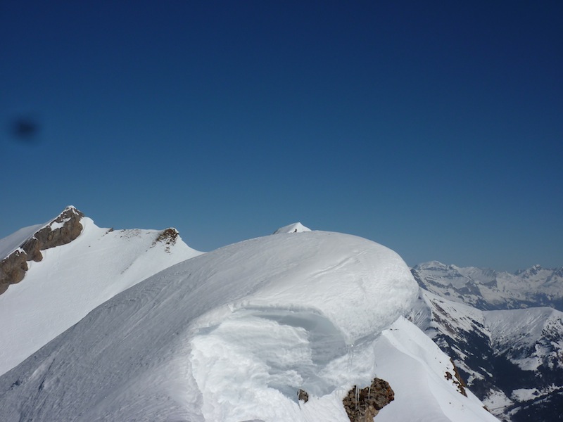 blonnière 3/3/13 : au sommet du col 2237