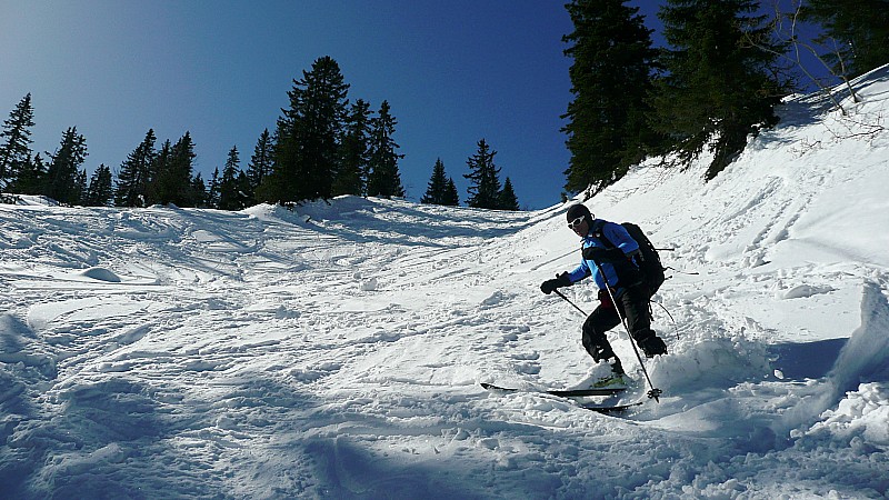 #6 Couloir N de Mauvernay : Il reste de la poudre !!!!! Couloir N de Mauvernay : Il reste de la poudre !!!!!