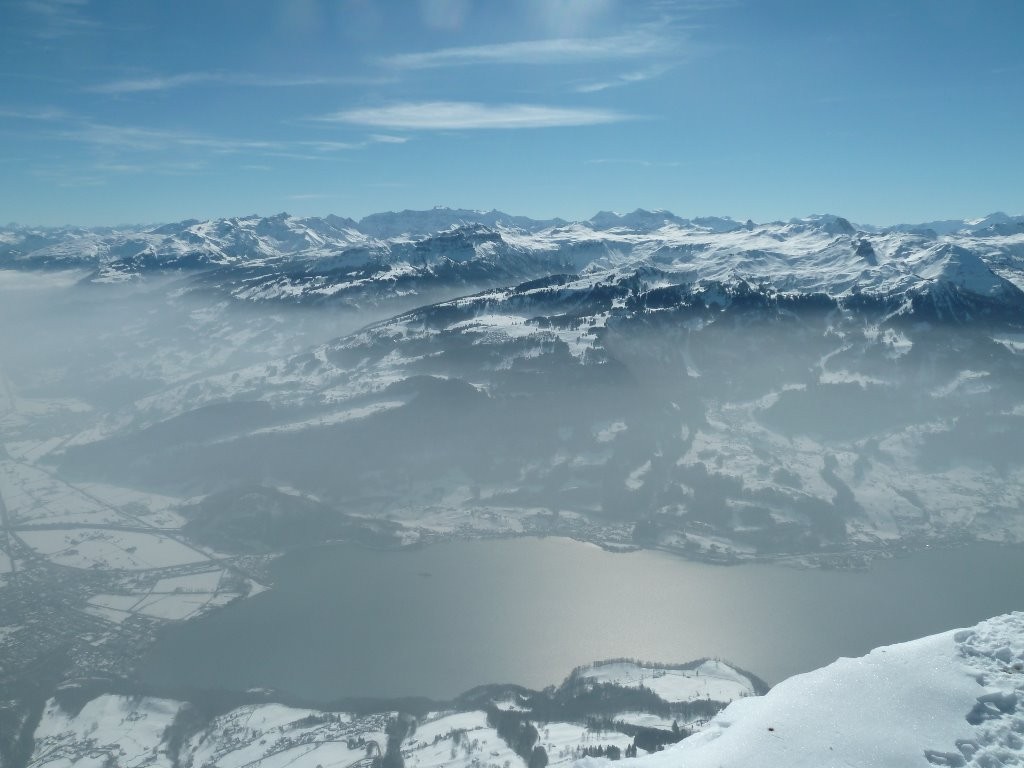 #5 Sous nos pieds, le Walensee, au fond la Bernina Sous nos pieds, le Walensee, au fond la Bernina