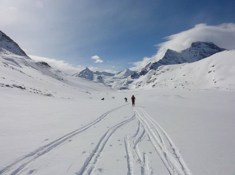 #20 Glacier du Brenay face au Gd Combin Glacier du Brenay face au Gd Combin