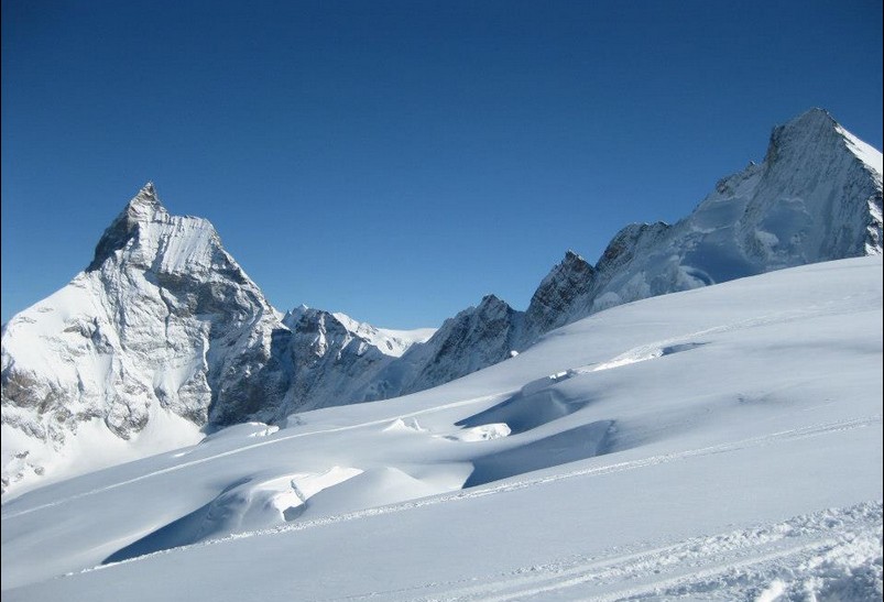 #42 Cervin et Dent d Cervin et Dent d'Herens