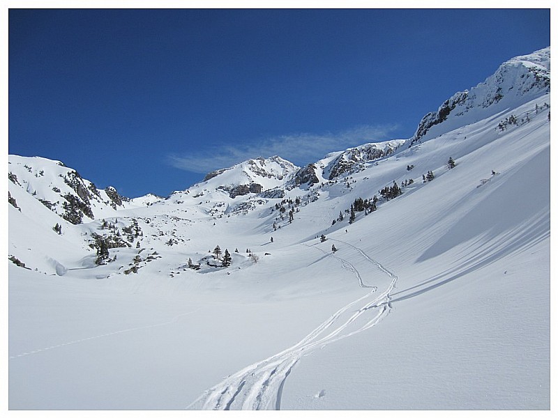 #8 Descente depuis le col de Laurenti Descente depuis le col de Laurenti
