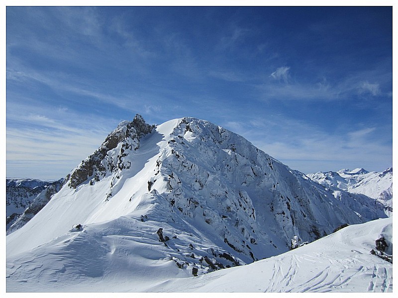 #4 Pic de Canras depuis le col de Laurenti Pic de Canras depuis le col de Laurenti