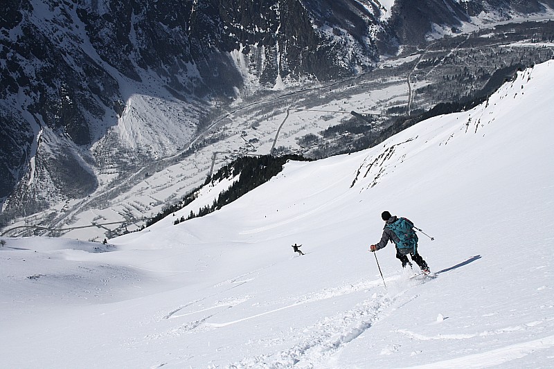 synchronisation : ski / surf - Sandrine / TiJej