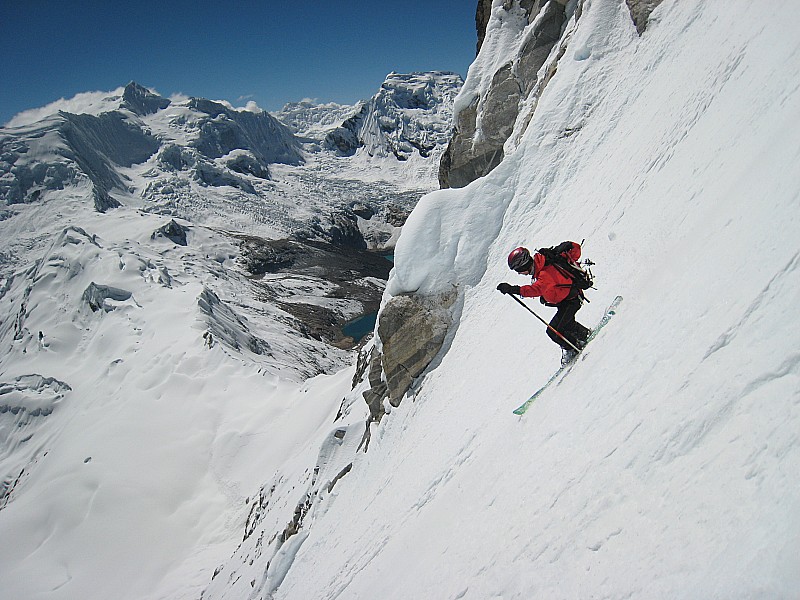 #7 Sylvain en virage non sauté : Contact ski neige ou saut, nous n Sylvain en virage non sauté : Contact ski neige ou saut, nous n'étions jamais d'accord