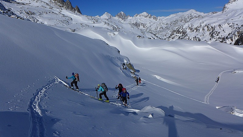 #5 Montée J4 : Vers Contraix Montée J4 : Vers Contraix