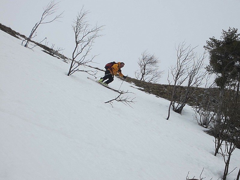#5 coté Narderant : cette fois rive droite de l coté Narderant : cette fois rive droite de l'arête qui donne sur le chalet de Narderant