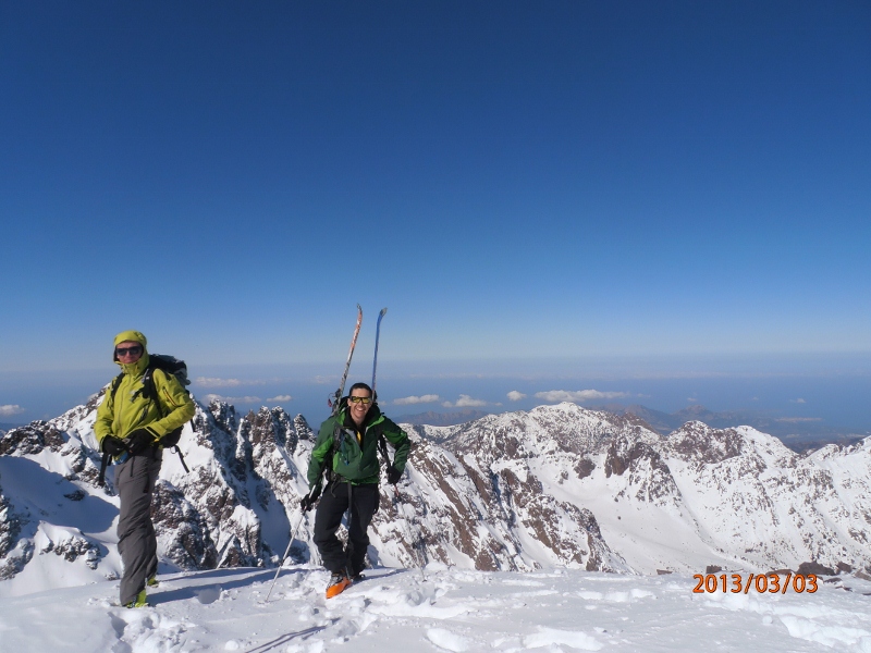#29 Pointe des éboulis : Seb et Benjam Pointe des éboulis : Seb et Benjam