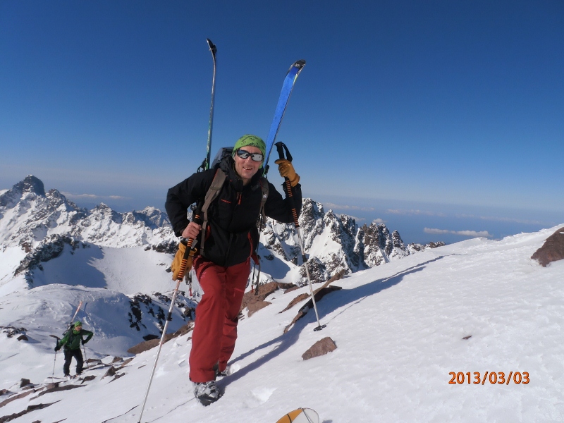 #28 Pointe des éboulis : J Pointe des éboulis : J'y suis.