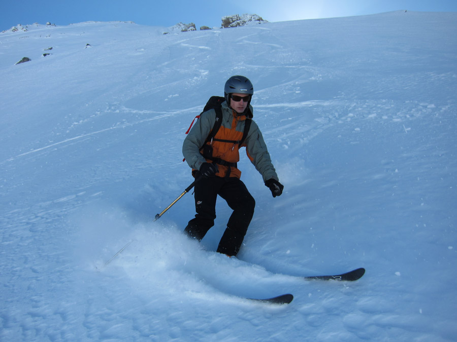 #3 Roc de la Charbonnière NW : bons passages poudreux Roc de la Charbonnière NW : bons passages poudreux