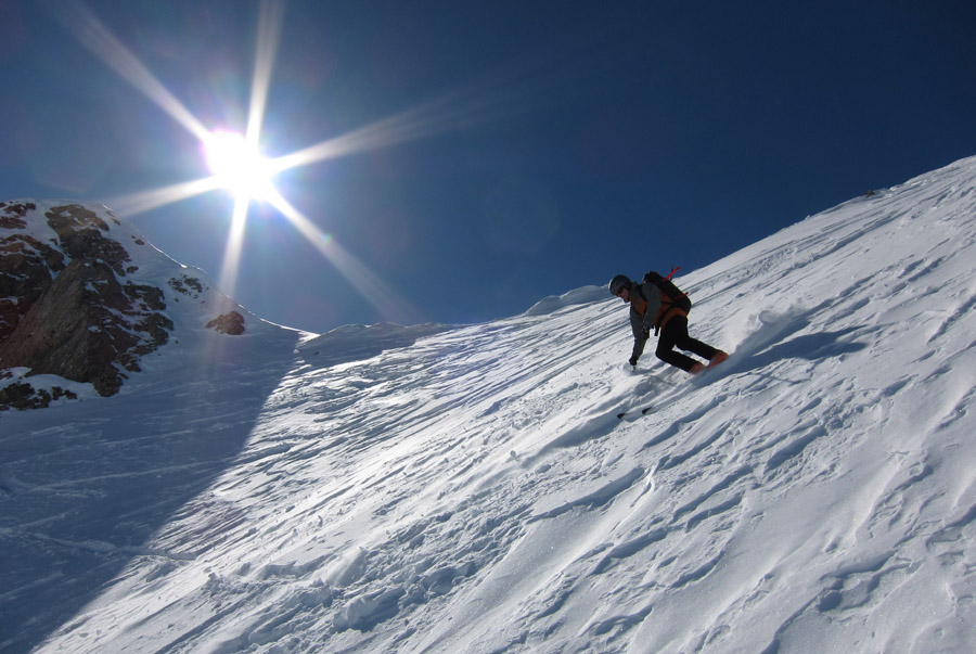 #6 Mont Coin : descente de la face N Mont Coin : descente de la face N