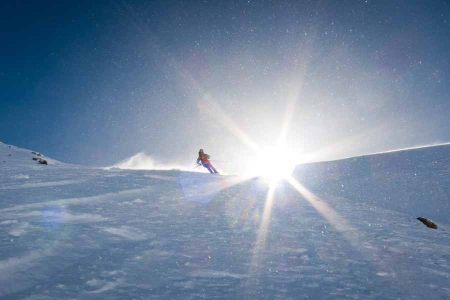 #6 Pointe de Combe Neuve face NW : du bon ski Pointe de Combe Neuve face NW : du bon ski