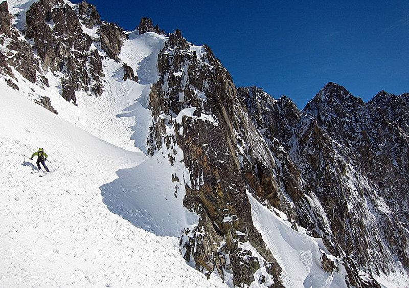 #5 Portarras couloir sud : joli petit couloir (certains diraient qu Portarras couloir sud : joli petit couloir (certains diraient qu'il est un peu trop court)